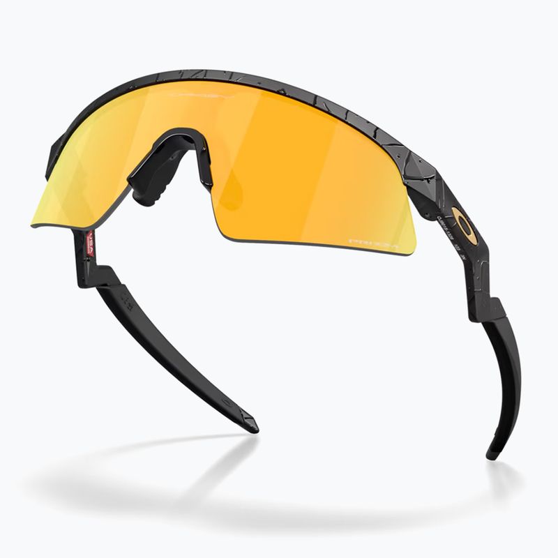 Dětské sluneční brýle Oakley Resistor Sweep matte black splatter/prizm 24k 4