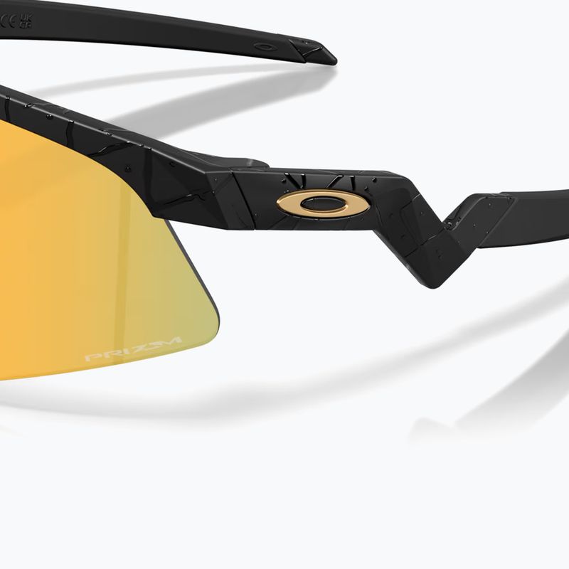 Dětské sluneční brýle Oakley Resistor Sweep matte black splatter/prizm 24k 6