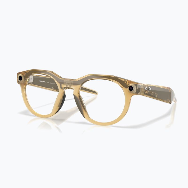 Brýle s kamerou Oakley Meta HSTN light curry/transitions brown 4
