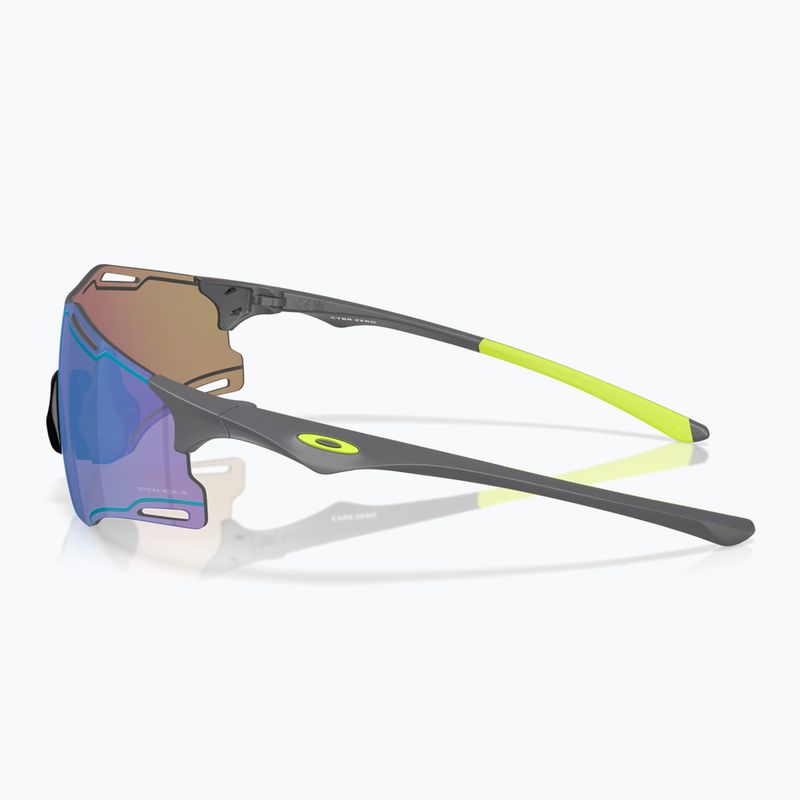 Sluneční brýle Oakley Cybr Zero matte carbon/prizm sapphire with uranium ink 3