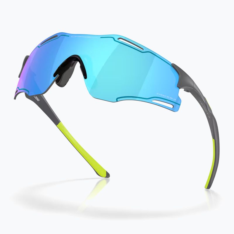 Sluneční brýle Oakley Cybr Zero matte carbon/prizm sapphire with uranium ink 4