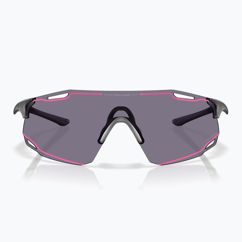 Sluneční brýle Oakley Cybr Dyno matte grey smoke/prizm grey with pink ink 2