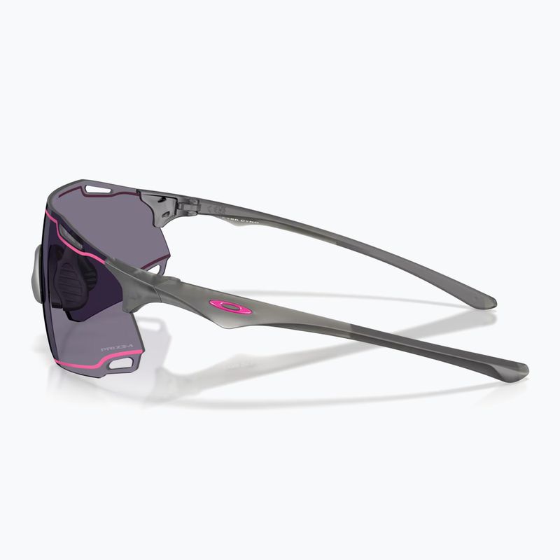 Sluneční brýle Oakley Cybr Dyno matte grey smoke/prizm grey with pink ink 5