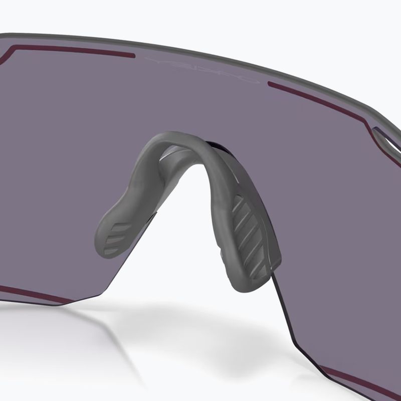 Sluneční brýle Oakley Cybr Dyno matte grey smoke/prizm grey with pink ink 7