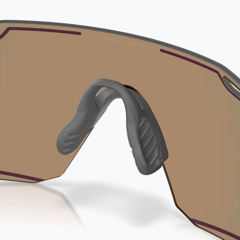 Sluneční brýle Oakley Cybr Dyno matte crystal black/prizm ruby with pink ink 7