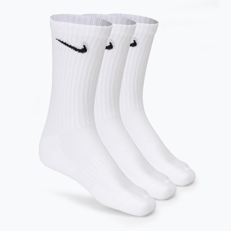 Ponožky Nike Everyday Cushioned Crew 3 páry bílé/černé