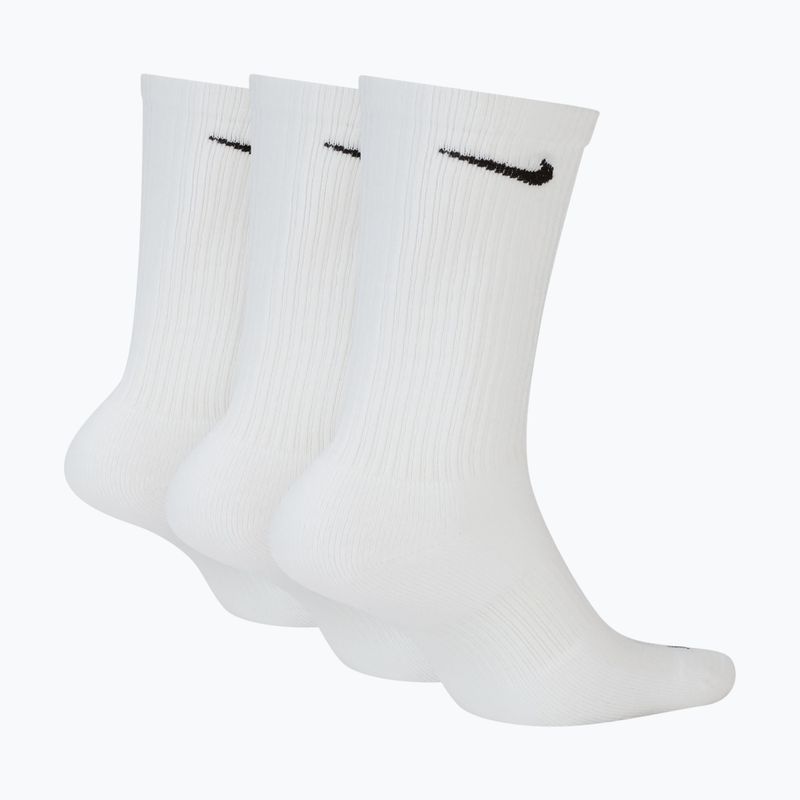 Ponožky Nike Everyday Plus Cushioned 3 páry white/black 2