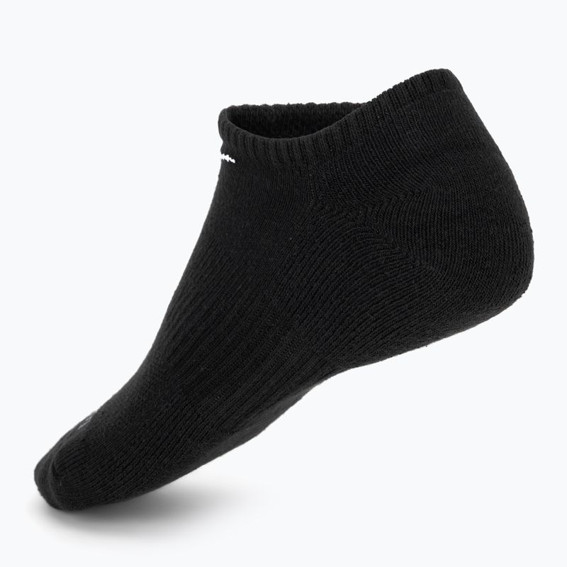 Pánské ponožky Nike Everyday Plus Cushioned No Show 6 párů black/white 2