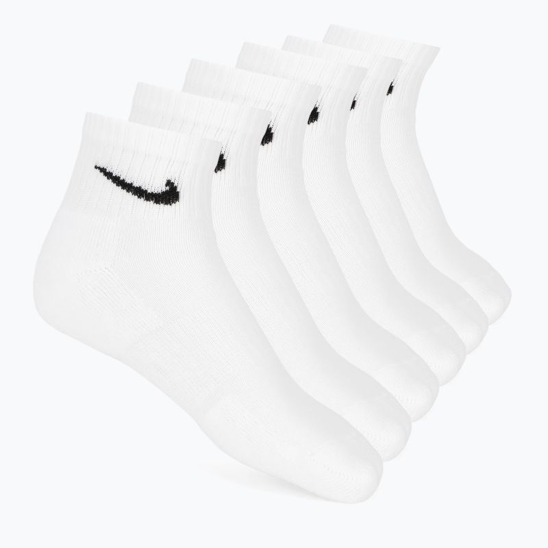 Ponožky Nike Everyday Cushioned 6 párů white/black