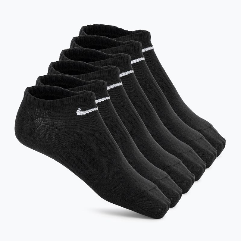 Ponožky Nike Everyday Lightweight No Show 6 párů black/white