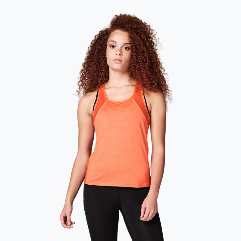 Dámský tréninkový tank top STRONG ID Perfect Fit Essential oranžový Z1T02356