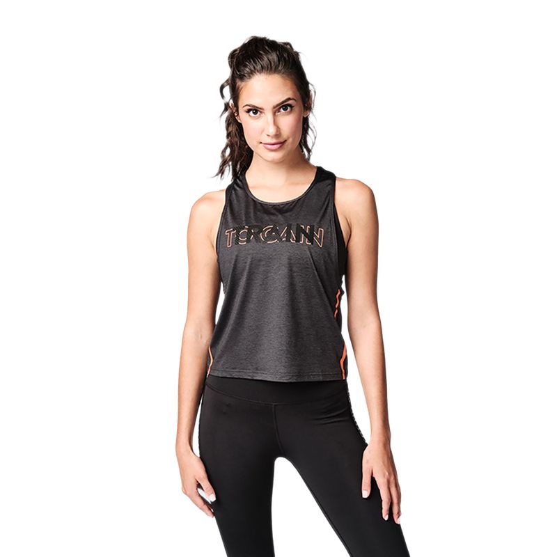 Dámský tréninkový tank top STRONG ID Train Transform černý Z1T02371