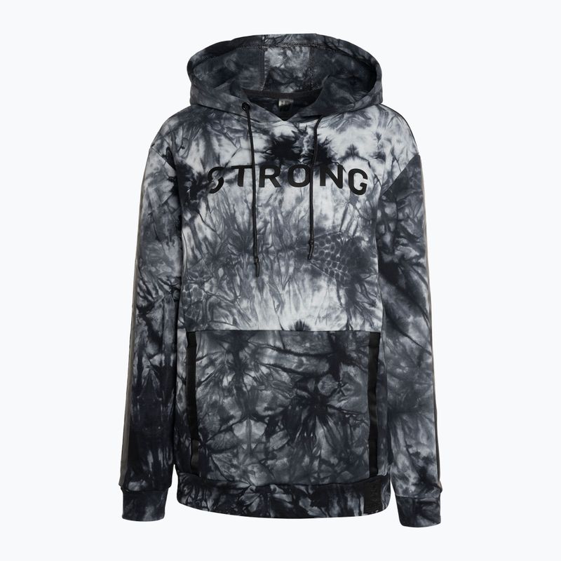 Dámská mikina s kapucí STRONG ID Tie-Dye Pullover černá Z2T00490 5