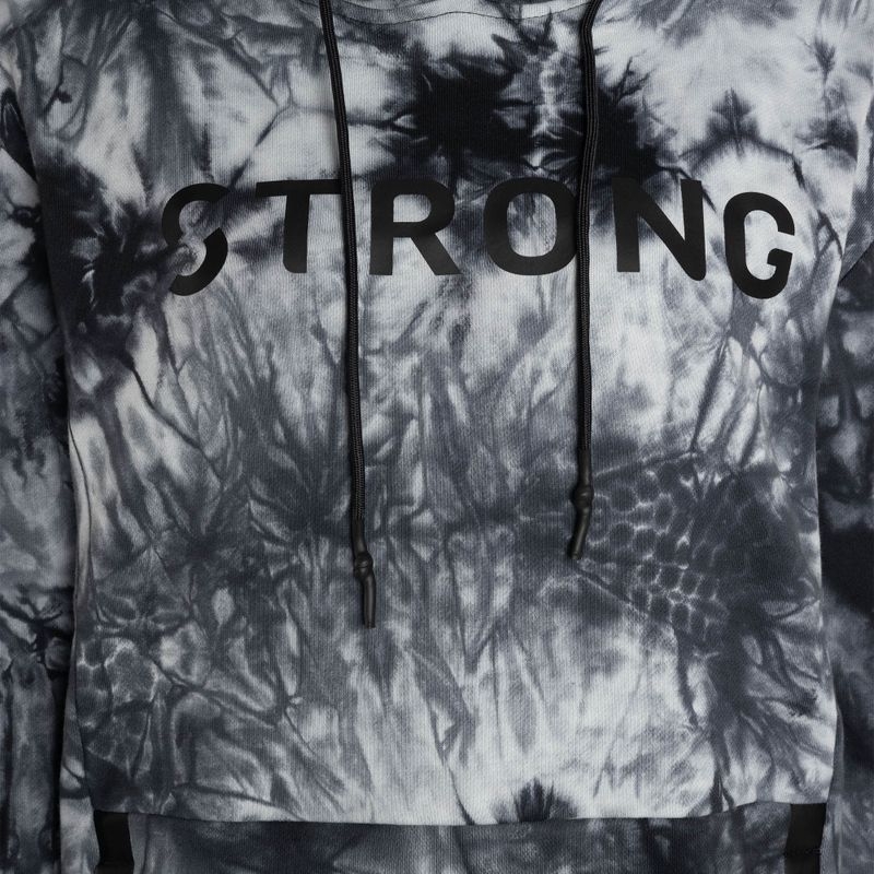Dámská mikina s kapucí STRONG ID Tie-Dye Pullover černá Z2T00490 7