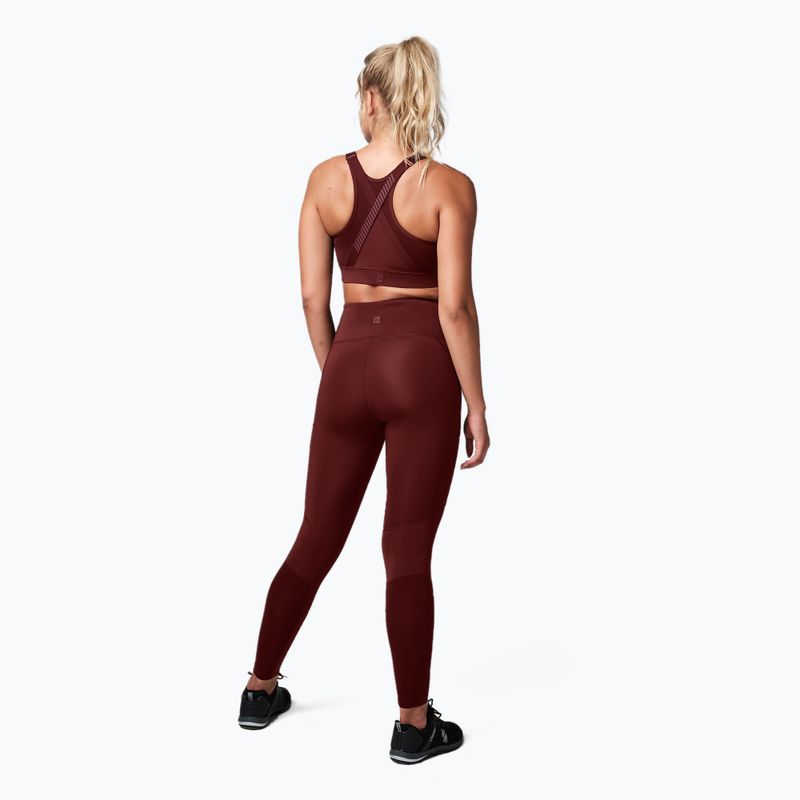 Fitness podprsenka STRONG ID Active Adjustable vínová Z1T02685 2