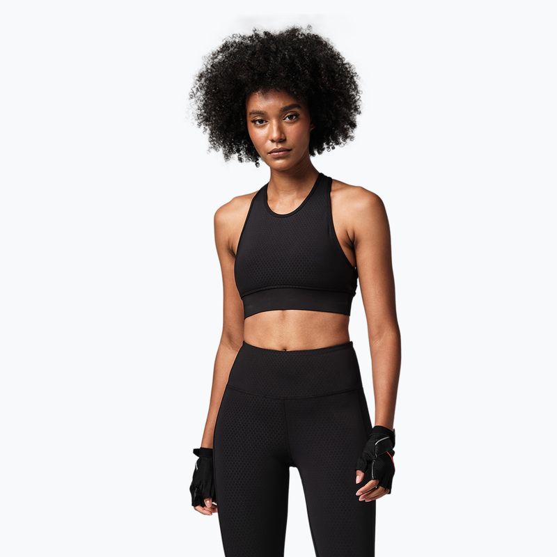 Fitness podprsenka STRONG ID Make The Cut-Out černá Z1T02555