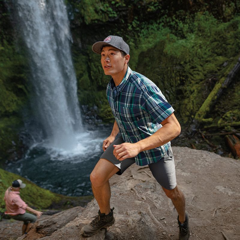 Pánské trekingové kraťasy Columbia Washed Out šedé 1491953021 8