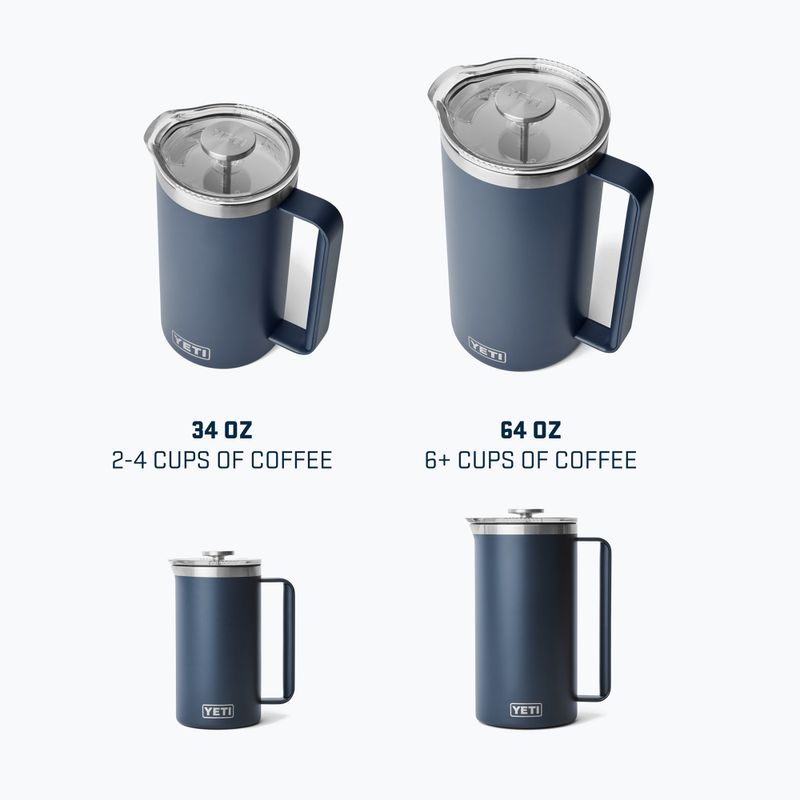 Kávovar YETI French Press 1 l navy 9
