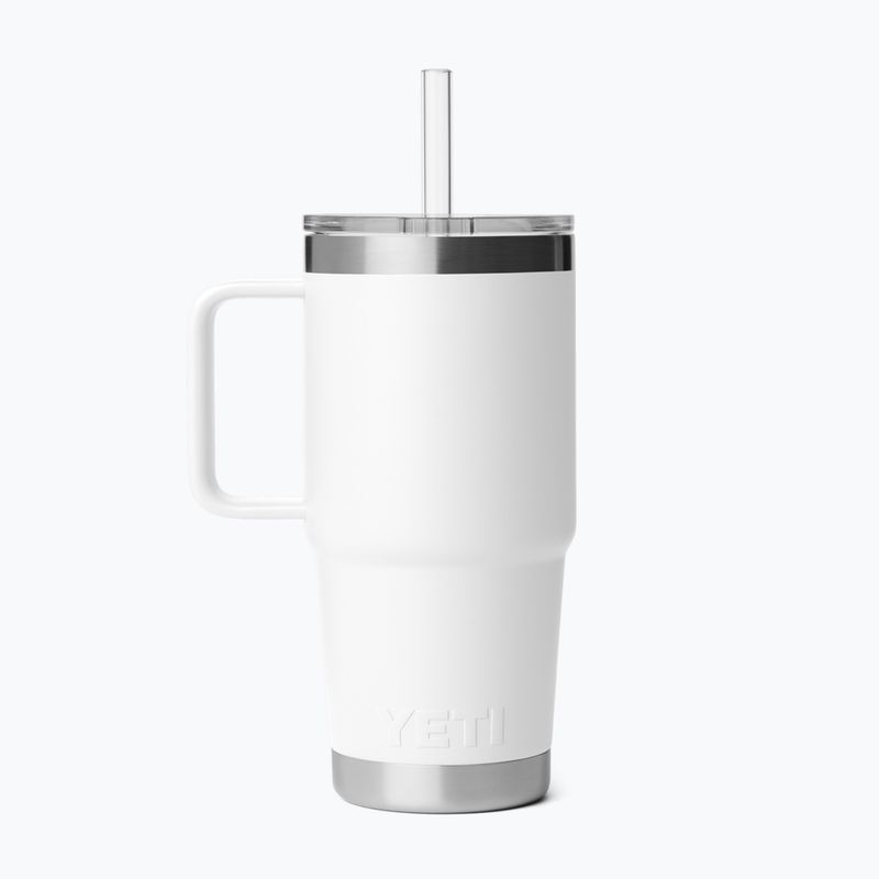 Termohrnek YETI Rambler Straw 739 ml white 2