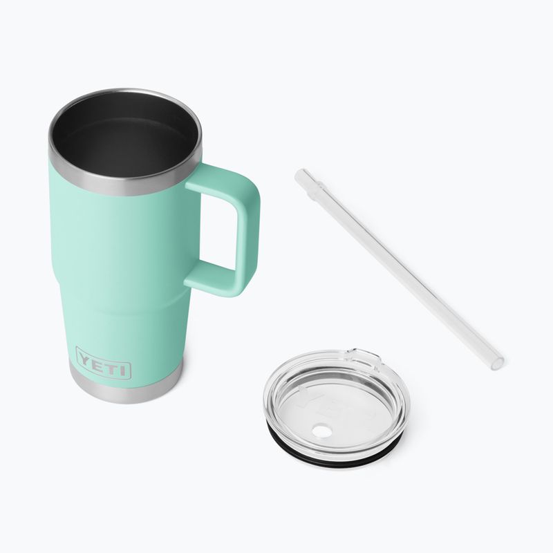 Termohrnek YETI Rambler Straw 739 ml seafoam 4