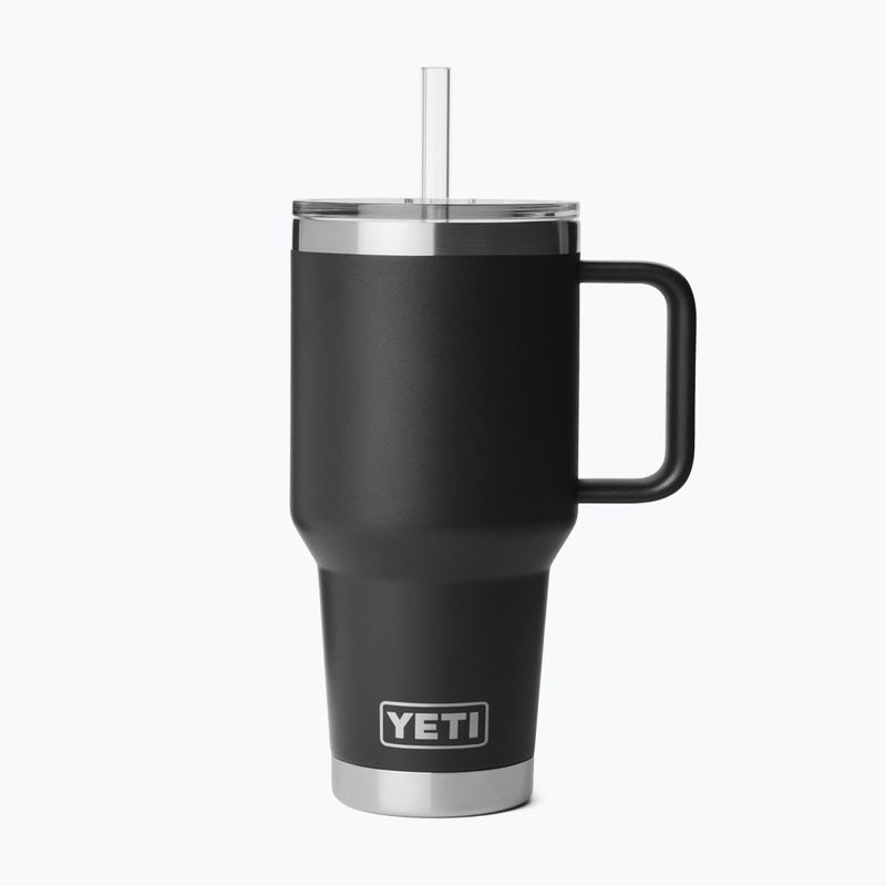 Termohrnek YETI Rambler Straw 1000 ml black