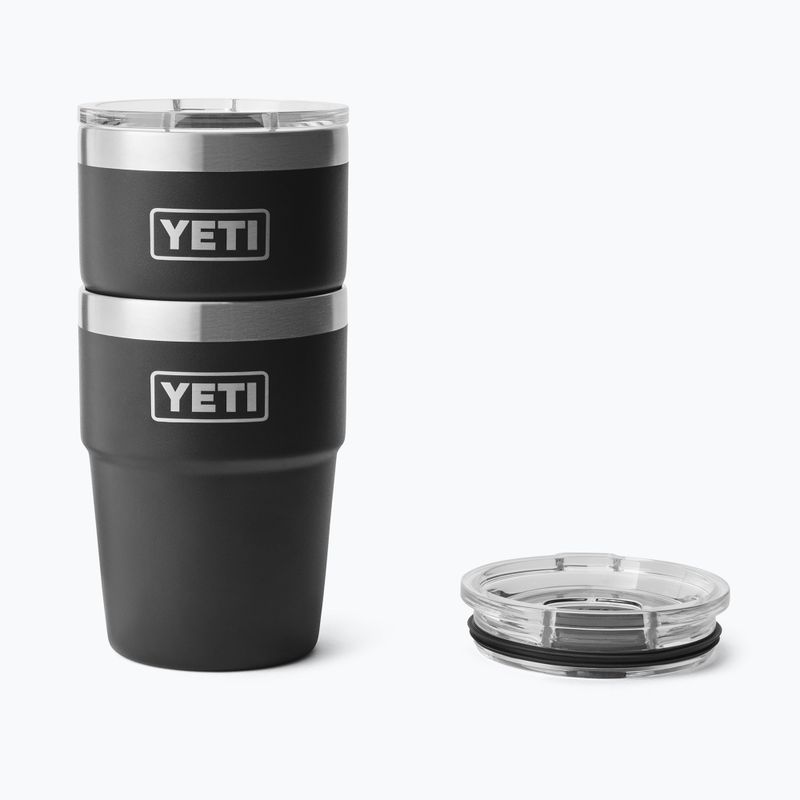 Termoska YETI Rambler Stackable 473 ml black 4
