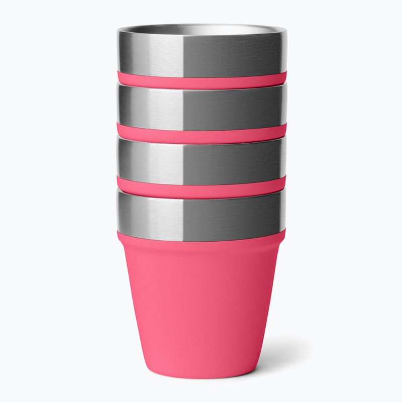 Turistické kalíšky YETI Shot 48 ml 4 pcs. tropical pink 3