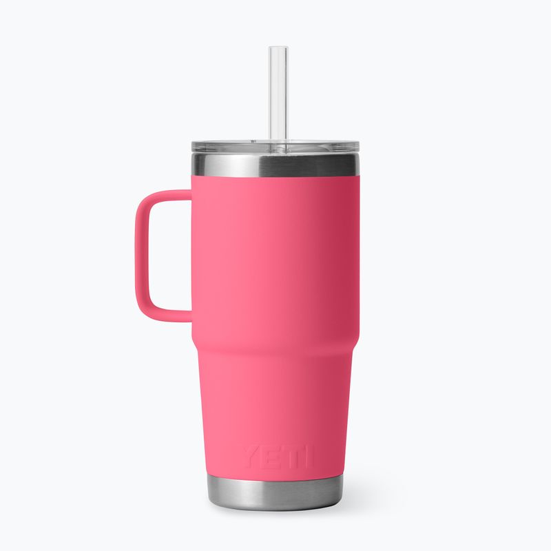 Termohrnek YETI Rambler Straw 739 ml tropical pink 2