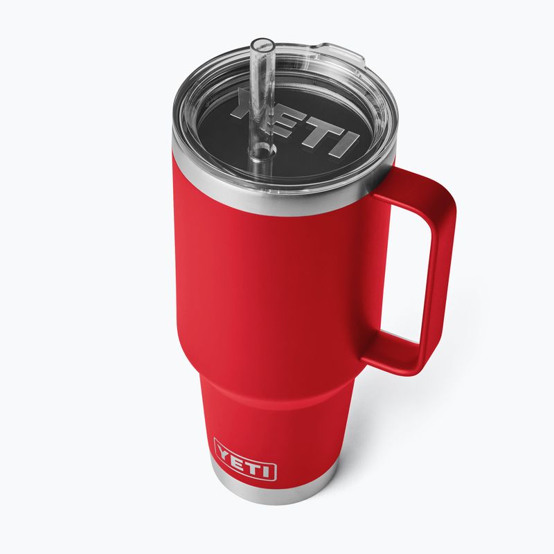 Termohrnek YETI Rambler Straw 1200 ml rescue red 3