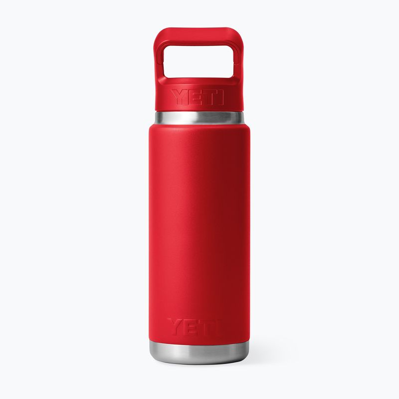 Termo láhev YETI Rambler Straw 769 ml rescue red 2
