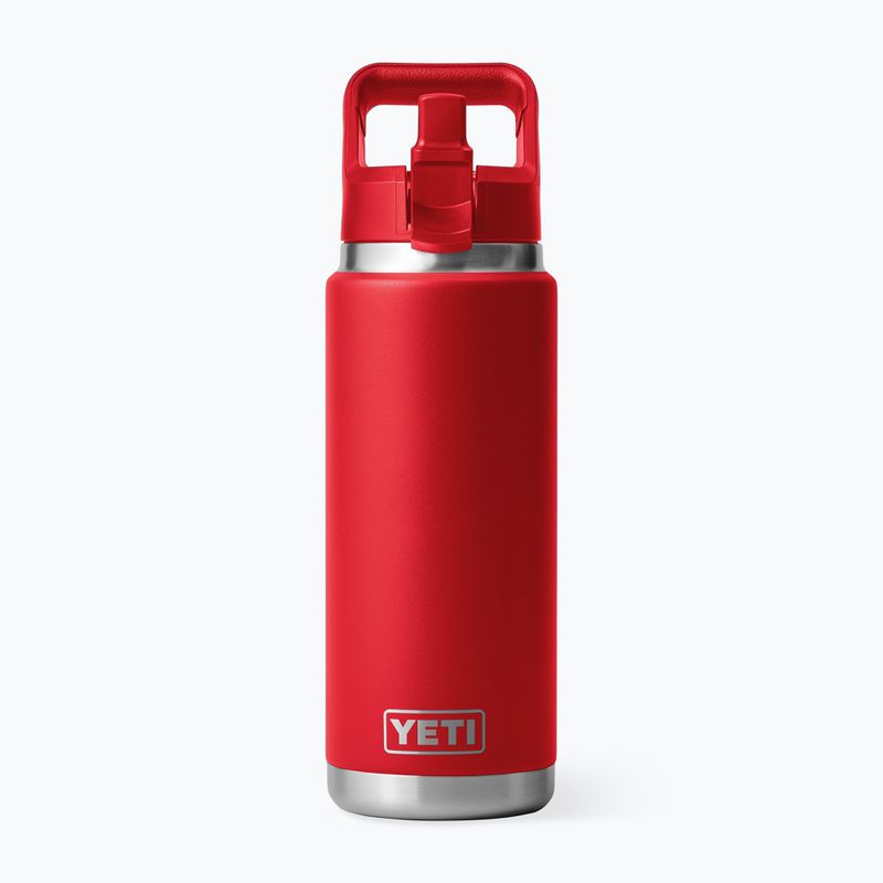 Termo láhev YETI Rambler Straw 769 ml rescue red 3