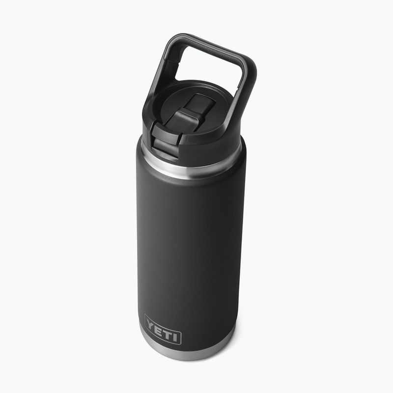 Termo láhev YETI Rambler Straw 769 ml black 5