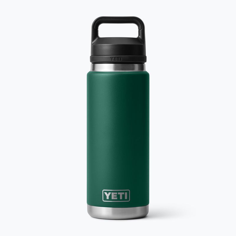 Termoska YETI Rambler Chug 760 ml black forest green