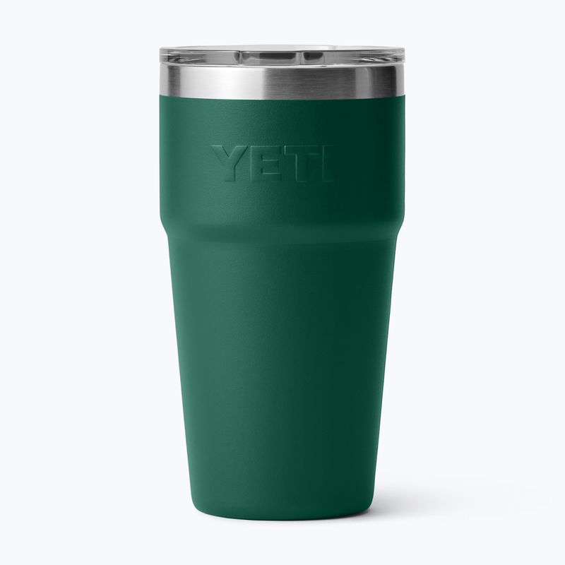 Termoska YETI Rambler Stackable 591 ml black forest green 2