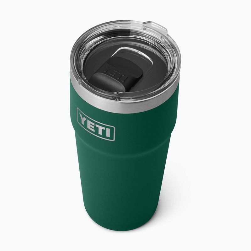 Termoska YETI Rambler Stackable 591 ml black forest green 3