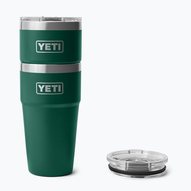 Termoska YETI Rambler Stackable 591 ml black forest green 4