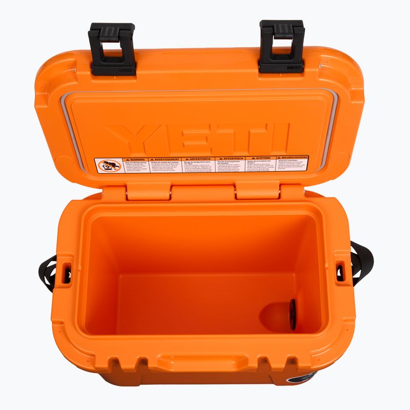 Turistická lednice YETI Roadie 7,5 l king crab orange 5