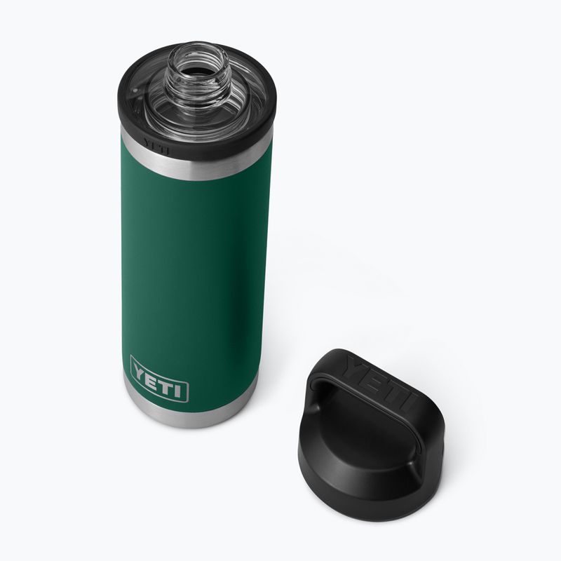 Termoska YETI Rambler Chug 532 ml black forest green 4