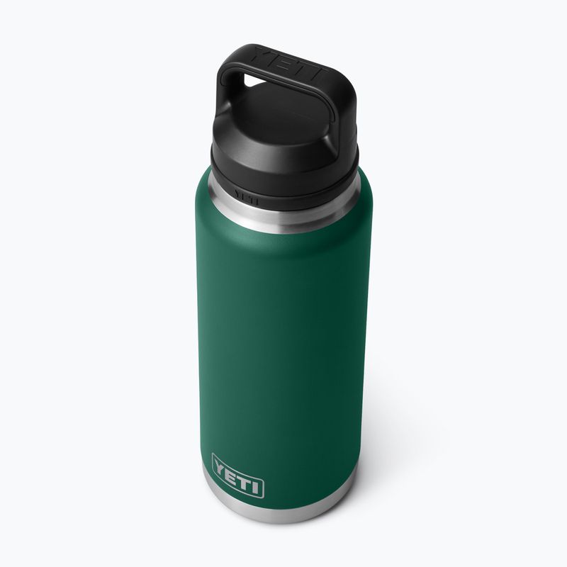 Termo láhev YETI Rambler Chug 1064 ml black forest green 3