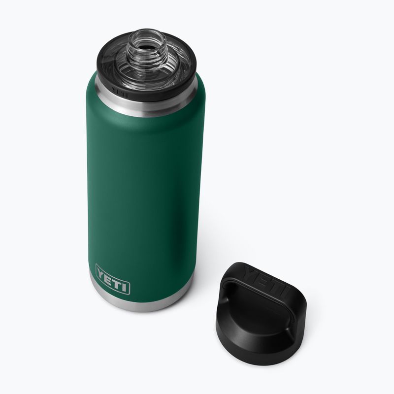 Termo láhev YETI Rambler Chug 1064 ml black forest green 4