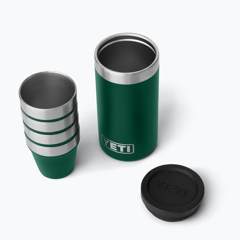 Turistické kalíšky YETI Shot 48 ml 4 pcs. black forest green 2