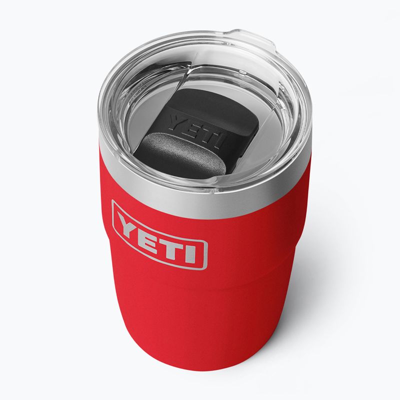 Termoska YETI Rambler Stackable 237 ml rescue red 3
