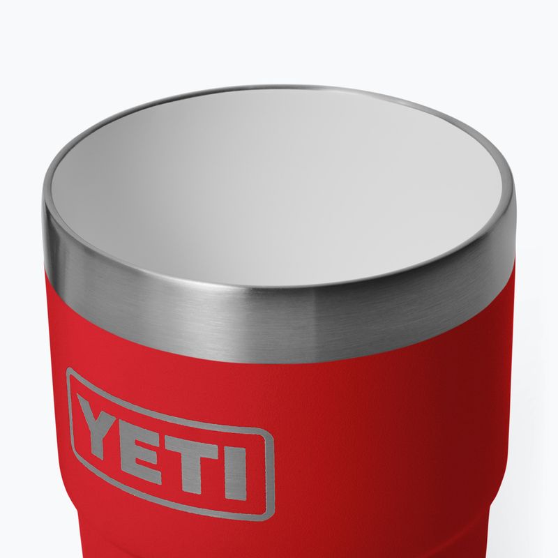 Termoska YETI Rambler Stackable 237 ml rescue red 6