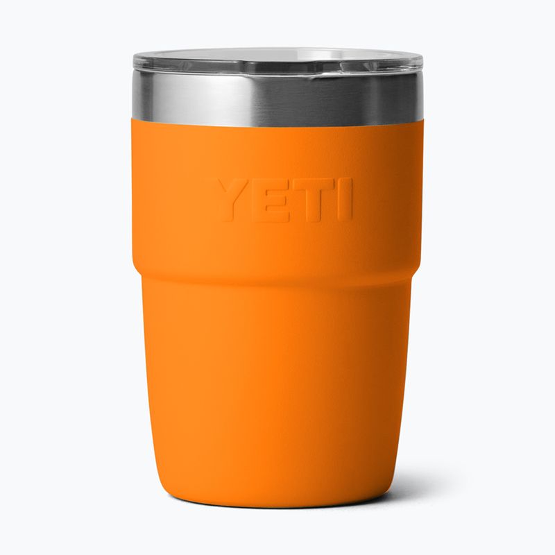 Termoska YETI Rambler Stackable 237 ml king crab orange 2