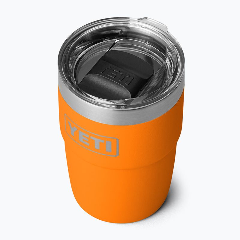 Termoska YETI Rambler Stackable 237 ml king crab orange 3