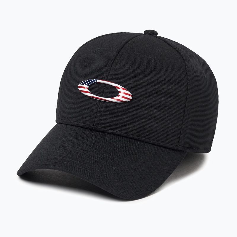 Pánská kšiltovka Oakley Tincan black/american flag