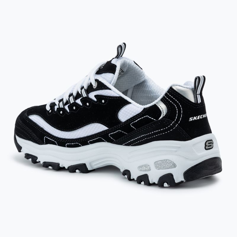 Dámské boty  SKECHERS D'Lites Biggest Fan black/white/silver 3