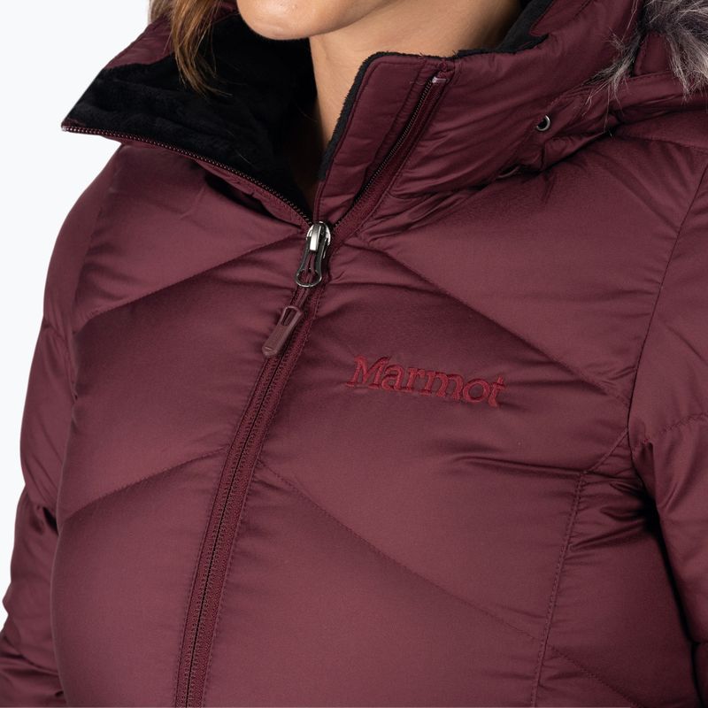 Marmot dámská péřová bunda Montreaux Coat maroon 78090 6