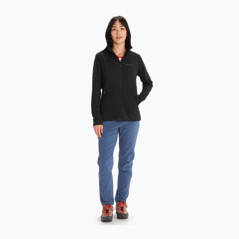 Dámská fleecová mikina Marmot Leconte Fleece černá 12810001 3