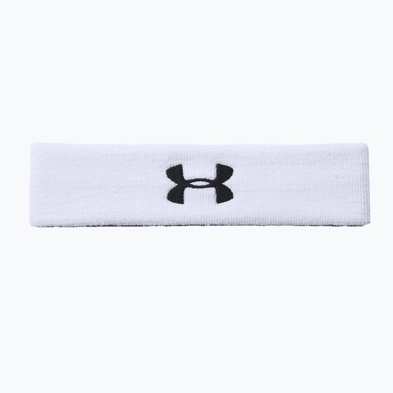 Pánská čelenka Under Armour Performance 100 bílo-černá 1276990